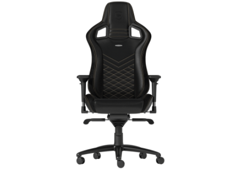 כיסא גיימיניג NOBLECHAIRS EPIC BLACK/GOLD בצבע שחור/זהב