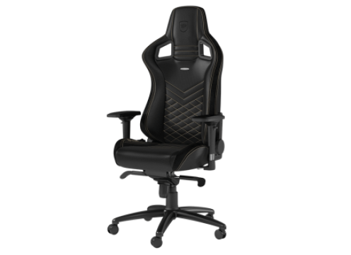 כיסא גיימיניג NOBLECHAIRS EPIC BLACK/GOLD בצבע שחור/זהב