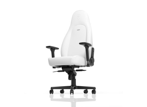 כיסא גיימינג NOBLECHAIRS ICON WHITE EDITION בצבע לבן