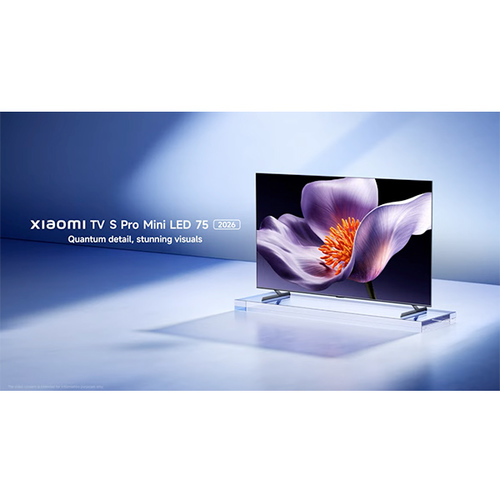  טלוויזיה ''75 Mini LED 4K (2026) שיאומי דגם Xiaomi TV S Pro MiniLED 75'' (2026) 