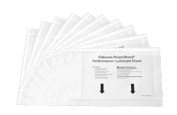 מארז Fellowes דפי שימון / נייר שימון למגרסה - 10 יח'