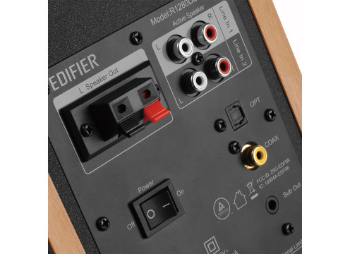 רמקולים 2.0 EDIFIER R1280DBS 42W BLUETOOTH צבע חום