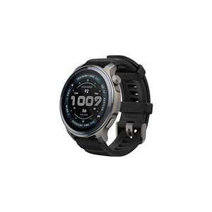  שעון חכם Amazfit דגם Balance 2 בצבע שחור, רצועה נוספת בצע אדום באריזה 
