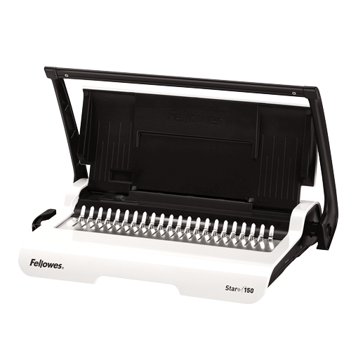 מכונת כריכה ספירלי פלסטיק ידני Fellowes Star+150