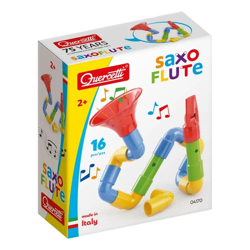 משחק קוורצ'טי מסלול צינורות 16 חלקים לגילאי 2+