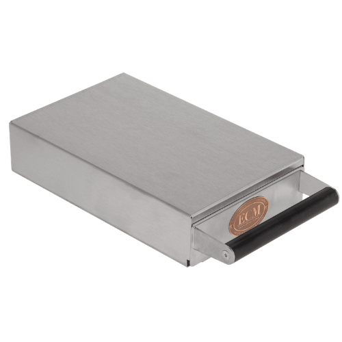 מגירת דפיקה / נוקבוקס נירוסטה מוברשת ECM Knock Box Heritage Line