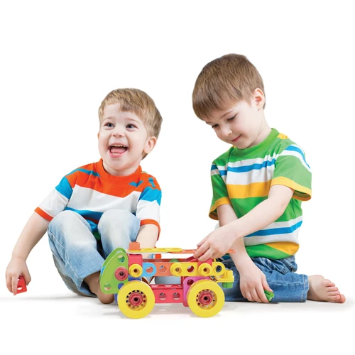 משחק קוורצ'טי הרכבת מכונית 72 חלקים לגילאי 3+