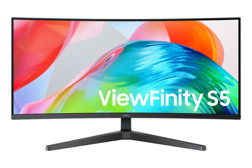 מסך | SAMSUNG S34H550GAU 34 | VA UWQHD | 120Hz | 5ms Curved | HDR10