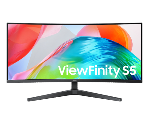 מסך | SAMSUNG S34H550GAU 34 | VA UWQHD | 120Hz | 5ms Curved | HDR10