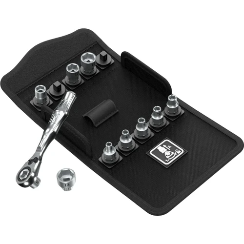 סט ראצ'ט ובוקסות Wera 05135021001 Zyklop Mini 2 Set 1 – הסט המלא בנרתיק