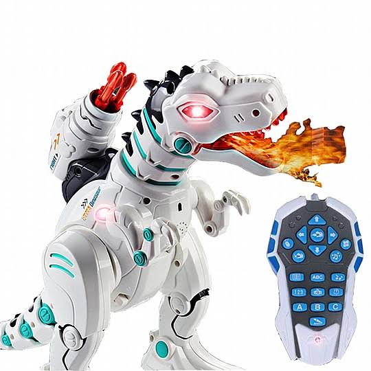 רובוט דינוזאור חכם FIREDINO ROBOT עם אפקטים של עשן ואש