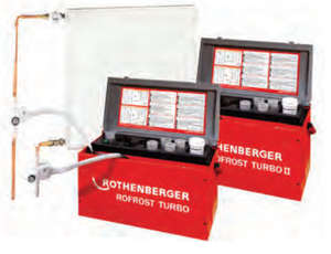 מכשיר הקפאת צנרת חשמלי ROFROST TURBO II ROTHENBERGER 1500004196