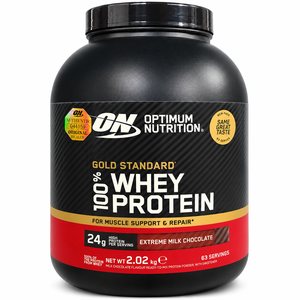 Gold Standard Whey שוקולד חלב אקסטרים – אבקת חלבון אופטימום נוטרישן Optimum Nutrition – ‏2.02 ק"ג אופטימום נוטרישן | Optimum Nutrition
