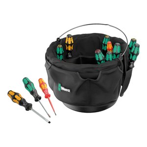 סט 12 מברגים Wera 9559 עם ארגונית לדלי 05105100001 – 13 חלקים