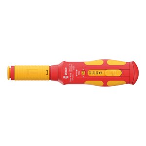 ידית מברג מומנט מבודדת Wera 7516 VDE Safe-Torque Speed 05075876001 – 2.4-4.0 Nm