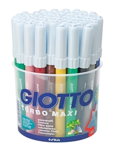 טושים עבים בדלי 1/48 GIOTTO TURBO MAXI