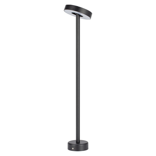 שבילית סלים עגול מתכוונן, 60 גובה, 12-24V IP54 גוון אור 2700K, שחור יורולוקס 

