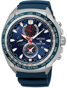 SEIKO SSC489P1 PROSPEX סולארי זכוכית ספיר עם שעון עולמי