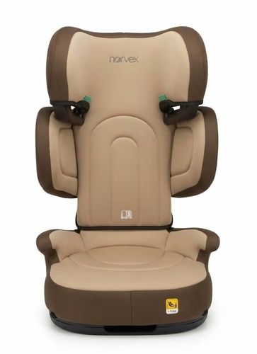 בוסטר גב צר כולל גב מתקפל בתקינה חדש דגם Norvex SlimFix צבע קפה