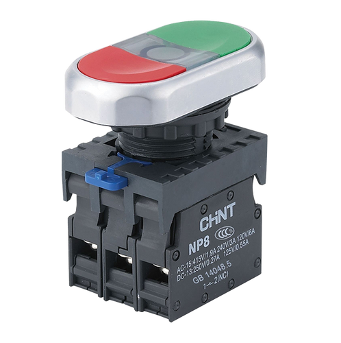 ראש לחצן ON-OFF מואר 220V AC