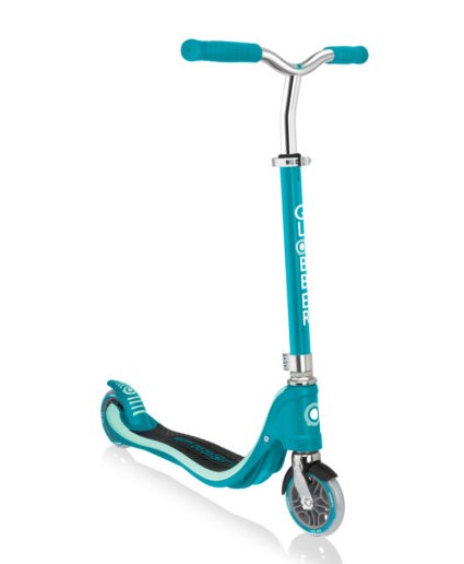 קורקינט חצי פעלולים צבע טורקיז Globber Flow 125