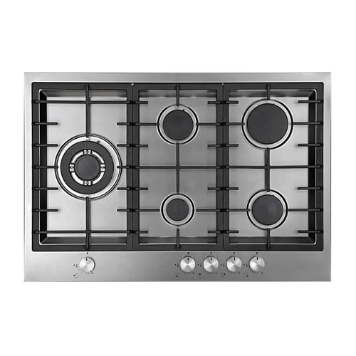 ‏⁧כיריים גז 5 להבות ⁦Fratelli⁩ פרטלי ⁦FRS-755S100N⁩ נירוסטה 3 רשתות⁩‏