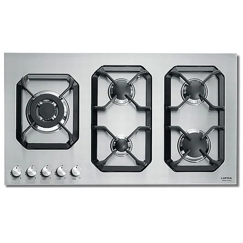 ‏⁧כיריים גז 5 להבות ⁦Lofra⁩ לופרה ⁦HLS9BO⁩⁩‏