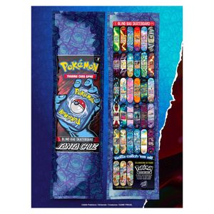 סקייטבורד פוקימון / סנטה קרוז 2026 Pokemon x Santa Cruz Skateboard Pokémon TCG Blind Bag Deck 2026