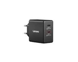 מטען Lenovo Dual USB-C 65W GaN Charger 40AW065BEU