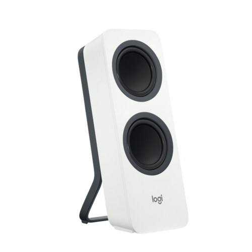  רמקולי סטריאו בלוטוס Z207 למחשב מבית Logitech לבן 