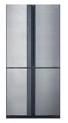 מקרר ‏4 דלתות מקפיא תחתון Sharp SJR8695 ‏615 ‏ליטר שארפ