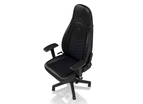 כיסא גיימינג NOBLECHAIRS ICON BLACK/BLUE בצבע שחור/כחול