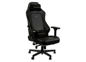 כיסא גיימינג NOBLECHAIRS HERO BLACK/GOLD בצבע שחור/ זהב