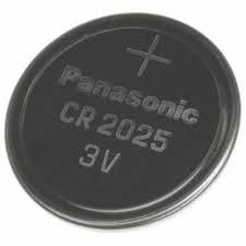 מארז 5 סוללות כפתור CR-2025 Li-ion