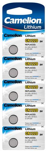 מארז 5 סוללות  CAMILION CR1220