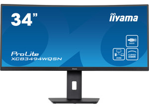 מסך מחשב ‏34 ‏אינטש iiYAMA ProLite XCB3494WQSN-B5 UWQHD