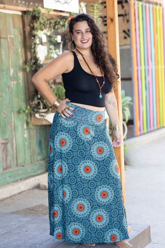 גופיה בטן כתפיות חלק Plus size