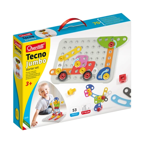 משחק קוורצ'טי הרכבה על לוח 53 חלקים לגילאי 3+