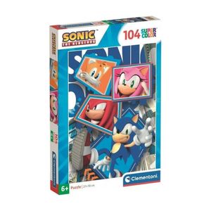 קלמנטוני - פאזל 104 חלקים סוניק - Clementoni 25038