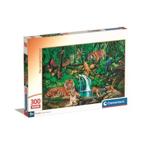 קלמנטוני - פאזל 300 חלקים נמר בג