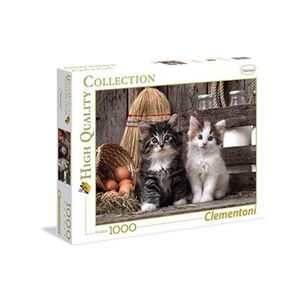 קלמנטוני - פאזל 1000 חלקים חתלתולים מקסימים - Clementoni 39340