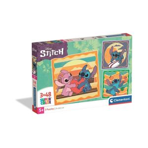 קלמנטוני - פאזל 3X48 חלקים לילו וסטיץ