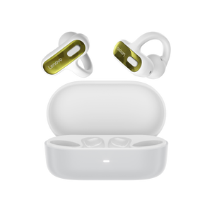 אוזניות Lenovo Open-Ear Clip-on Earbuds X500 White GXD1U68428 - צבע לבן / זהב