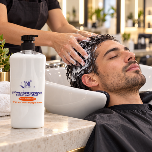 מסיכת שיער מועשרת בסיליקון ובוויטמין E ‏ABA Cosmetics – ‏1 ק״ג