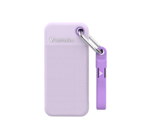 דיסק חיצוני | Verbatim Pocket | SSD | 1TB | USB C | Gen2 Purple 1000MBps