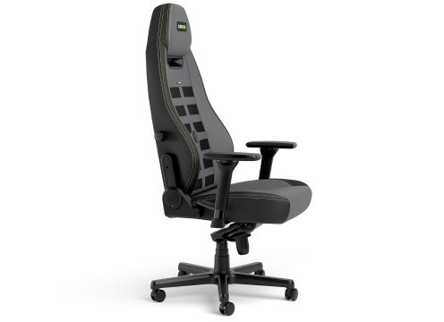  כיסא מנהלים NOBLECHAIRS LEGEND SHURE EDITION בצבע שחור/אפור 