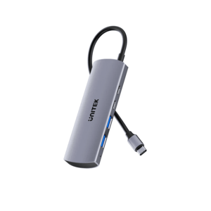  H1112D - מפצל בחיבור USB-C לX2 חיבורי USB-A וUNITEK X2 USB-C