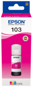 בקבוק דיו אדום מקורי EPSON 103 65ml C13T00S34A (7,500 דפים)