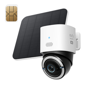 ‏⁧מצלמת אבטחת חוץ ⁦4K⁩ סלולרית (⁦4G⁩) ⁦eufy 4G LTE Security Cam S330⁩⁩‏