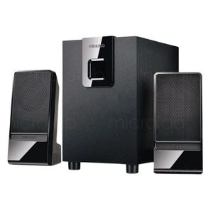  מערכת רמקולים Microlab 2.1 ‎10W עם סאב וופר למחשב ומולטימדיה Microlab M-100 